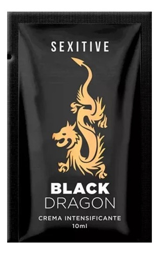 Lubricante Pouch Crema Intensificante Black Dragon 10ml