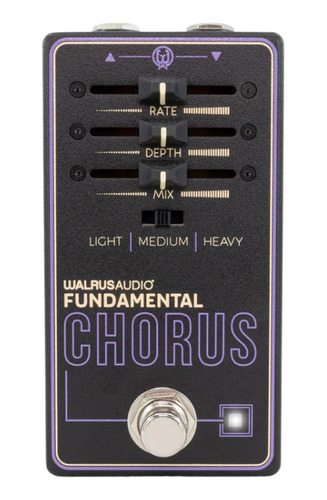 Walrus Audio Fundamental Series Chorus Pedal Com Nf Garantia