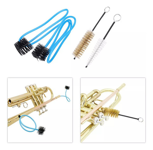 . Trombone, Tuba, Trompete, Kit De Limpeza, Kit De Limpeza