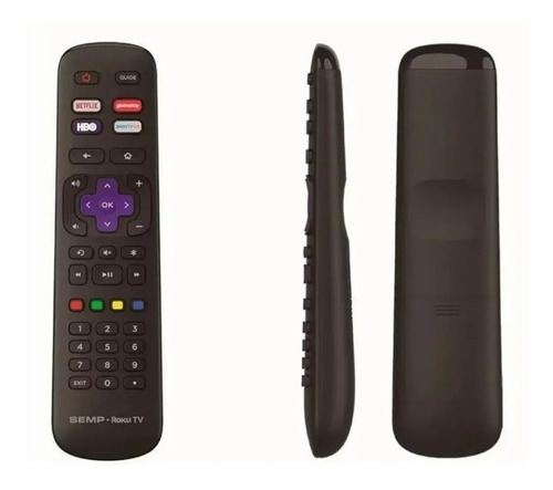 Controle Remoto Semp Roku Tv