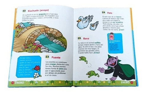 Libro Infantil Aprendo Cada Día Con Plaza Sésamo 3 Tomos