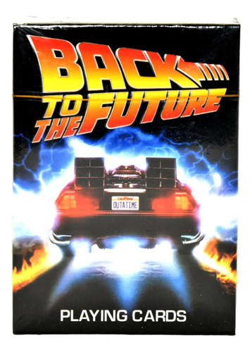 Volver Al Futuro Cartas Poker Importadas 100% Originales