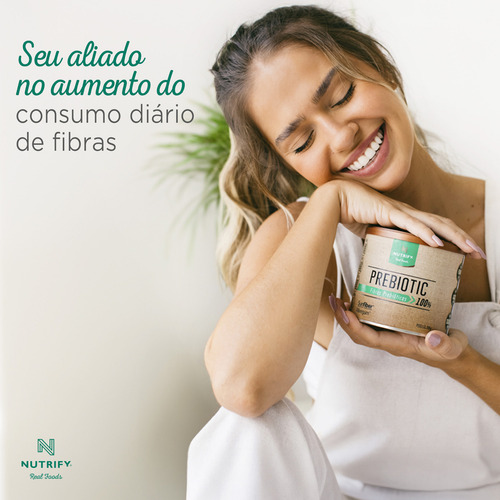 Nutrify Prebiotic 210g - Fibras Prebióticas - Neutro Neutro
