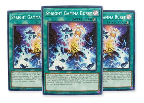 Yugi-oh! Spright Gamma Burst Pote-en056 Comun