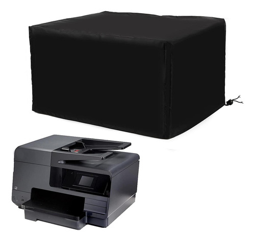 Funda Para Impresora Estuche Plegable Negro 45x45x30cm