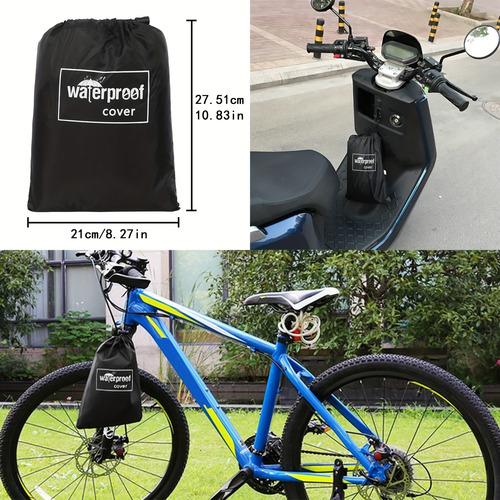 1 Funda Impermeable For Bicicleta For 1 O 2 Bicicletas.