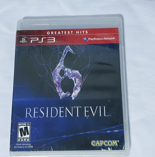 Jogo Residente Evil 6 Mídia Física Ps3