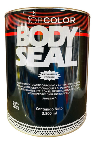 Recubrimiento Body Seal Antigravilla Negro (galón)