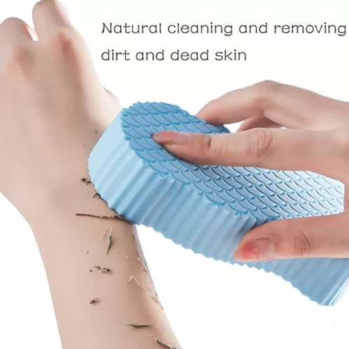 4 Esponja De Baño Corporal Exfoliante Cuerpo Mugre Piel