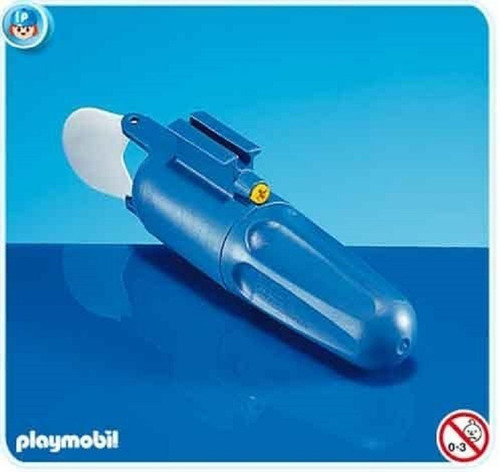Playmobil 7350 Motor Submarino Para Lanchas Botes Playmobil!