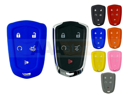 Ggg Funda Silicon Protector Llave Cadillac Cts Ct6 Ats Xts