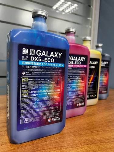 Tinta Ecosolvente Galaxy Dx4-dx5-dx6-dx7-dx11-xp600-i3200