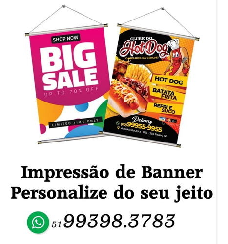 Imagem 1 de 1 de Banner 60x90