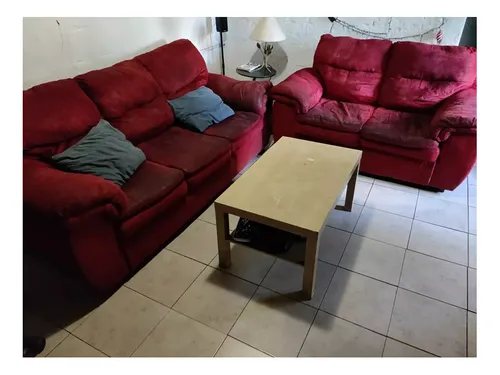 Juego De Sillones Rojo (Usado)