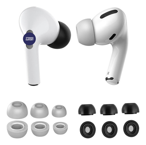Almohadillas Espuma Compatible AirPods Pro 1 - 2 Pack(s-m-l)