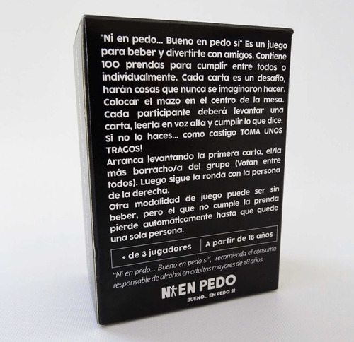 Ni En Pedo, Bueno En Pedo Si Juego De Previa Para Tomar