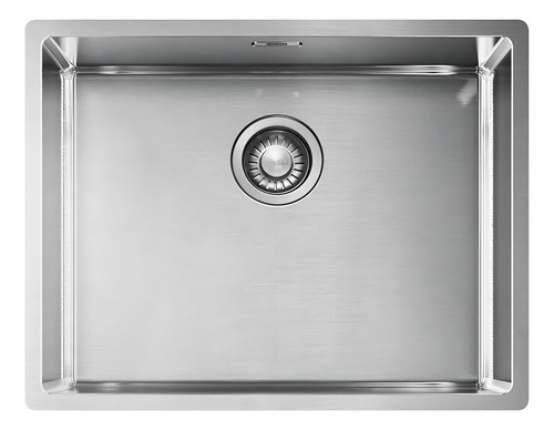 Cuba Inox Acetinada Box Franke Simples C/ Válvula 15192