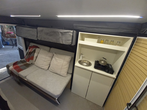 Modulo Motorhome Extraible Para Furgones L2h2 Y L3h2