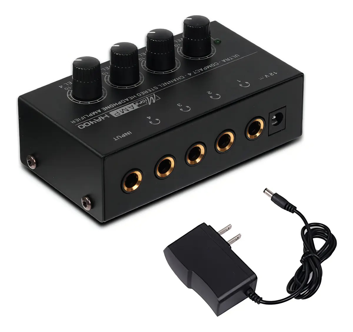 Amplificador De Fones Powerplay Micro Amp Ha400 - Ac2561bk