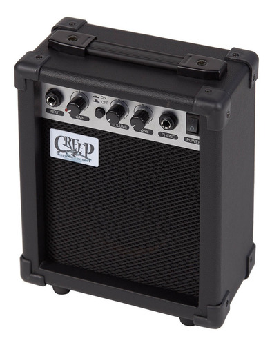Imagen 3 de 9 de Pack Guitarra Telecaster Y Amplificador Creep Completo Blk