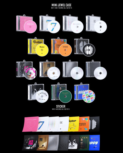 Bts Festa 2025 : Set 7 Capsule Album Vol.1 Original Set 7 Pzas