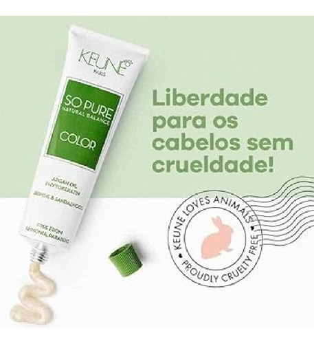 Keune So Pure Color 7.32 Louro Médio Bege 60ml