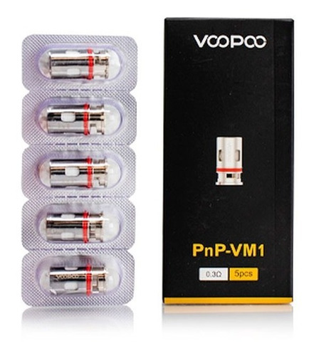 Resistencia Voopoo Pnp Para Vaporizador Pack X5 | Zigzaboo