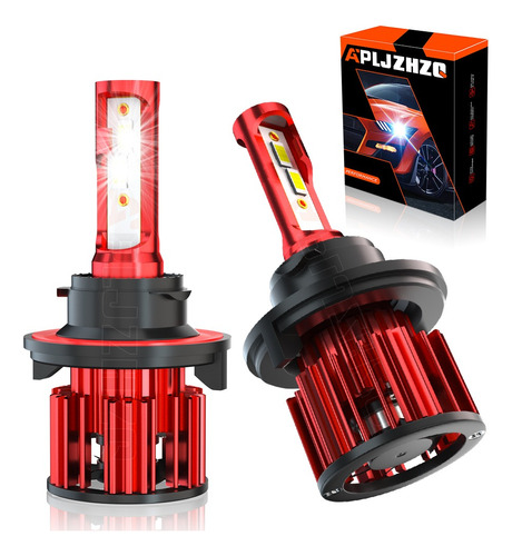 Kit De Faros Led H13/9008 Delanteros Para Luz Alta Y Baja