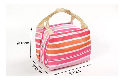 Bolso Lonchera Térmica Para Vianda - Variados Colores