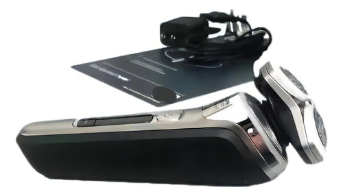 Barbeador Elétrico Recarregável Philips Norelco 9500 Cor Prateado 127/220V