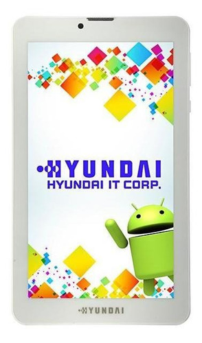 Imagen 1 de 3 de Tablet Hyundai 8gb 7 Pulgadas Dual Chip 5mp/2mp Os 7.0