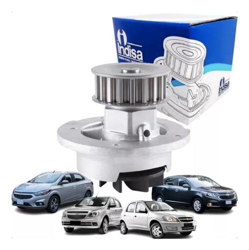 Bomba Dagua Celta Corsa Prisma Onix 8v Polia 19 Dentes
