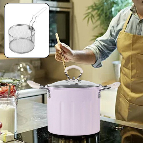 Freidora Japonesa Para Tempura, Sartén De Cocina Con Cesta,