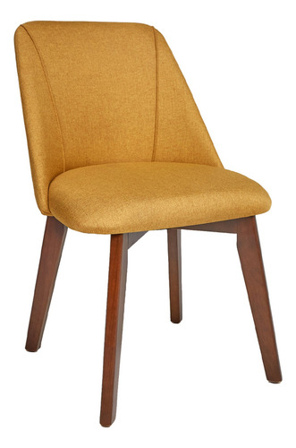Silla De Comedor Libelula Mostaza Këssa Muebles