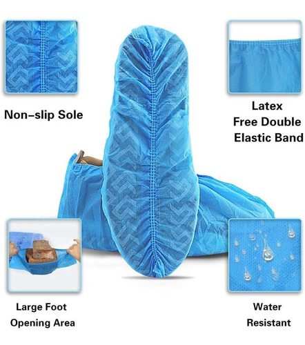 Fundas Para Zapatos Tomus-uni, 200 Piezas (100 Pares), Antid
