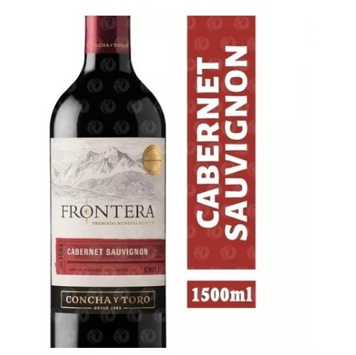 Vino Frontera Cabernet Sauvignon X 1.5 L - mL a $60