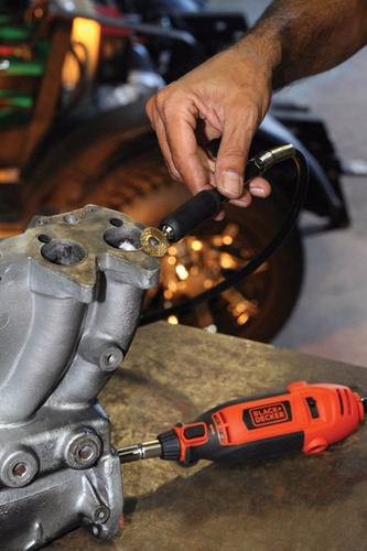 Imagen 4 de 10 de Mini Torno Black Decker Minitorno Rt18ka + 113 Pzs Solfer!!