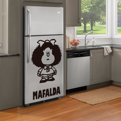 Bondai Vinilos Decorativos Skin Heladeras Mafalda