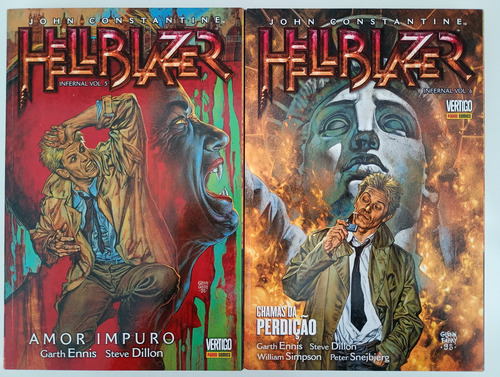 Coleção John Constantine, Hellblazer - Infernal Completo (Usado)