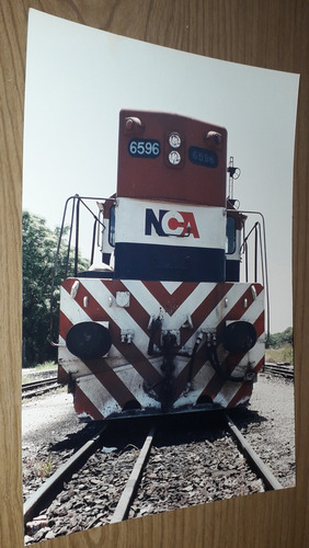 Foto 20x30 Locomotora Gt22 6596 En Villa Diego Año 1997 (Usado)
