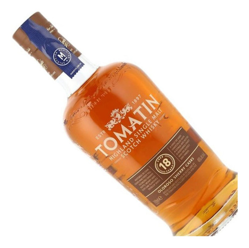 Paquete De 3 Whisky Tomatin 18 Años 700 Ml