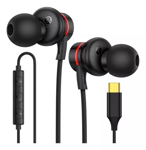 Auriculares Con Cable Usb C / Negros