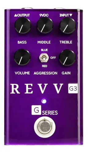 Pedal Guitarra Revv G3 Distortion Hi Gain | MercadoLivre