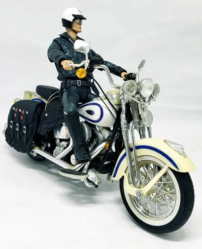 NECA T2 T-1000 Motorcycle Cop フィギュア Neca Terminator 2 Exterminador Futuro T-1000 Motorcycle Cop