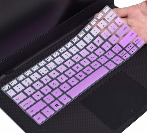 Cubierta Teclado Para Portatil Dell Xps No Color Rosa