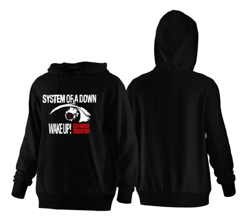 Buzo System Of A Down Saco Unisex Gira Wake Up! + Gorra