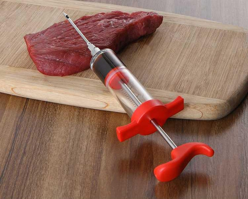 Seringa Para Injetar Temperos Em Carnes E Frangos Churrasco