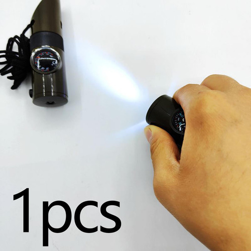 Silbato De Supervivencia Con Linterna Led Silbato Para
