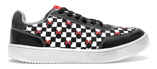 Tenis Mujer Minnie Mouse 3928 Negro Blrj 121-476