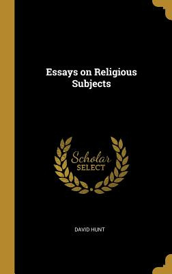 Libro Essays On Religious Subjects - Hunt, David